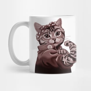 the cat emas Mug